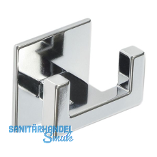 Klebehaken Amset Breite 60 mm, H�he 50 mm, verchromt poliert