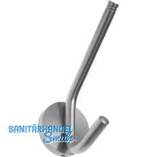 Huthaken Jaina Rosette � 58 mm, H�he 145 mm, Edelstahl geb�rstet