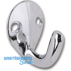 Mantelhaken Epsilon Breite 27 mm, H�he 37 mm, ZN verchromt poliert