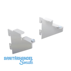 Ladenbausystem Single/Twin Konsole f�r Glas 90 mm chrom