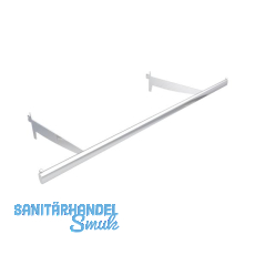 Ladenbausystem Single/Twin Konfektionsstange 900 mm chrom Ladenbausystem Single/Twin Konfektionsstange 900 mm chrom