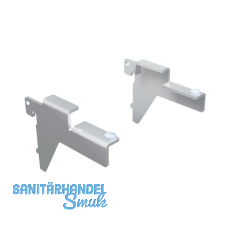 Ladenbausystem Single/Twin Konsole für Glas 100 mm grau Ladenbausystem Single/Twin Konsole für Glas 100 mm grau