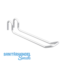 Ladenbausystem Single/Twin Doppelb�gel 150 mm chrom