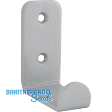 Mantelhaken Amenti Breite 25 mm, H�he 54 mm, Stahl silberfarbig