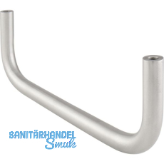 Garderobenh�ngeb�gel Nora U-Form, Lochabstand 180 mm, Breite 192, Edelstahl geb.