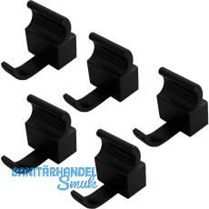 L&S Sign Haken 5er Set schwarz L&S Sign Haken 5er Set schwarz