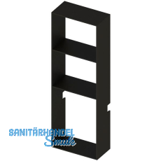 L&S Sign Modul vertikal H: 880 mm B: 450 mm schwarz L&S Sign Modul vertikal H: 880 mm B: 450 mm schwarz