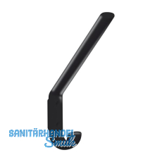 Huthaken HEWI 477.90.070 Breite 22 mm, H�he 163 mm,Polyamid tiefschwarz gl�nzend