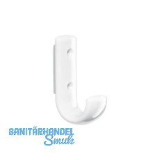 Mantelhaken HEWI 477.90.060 Höhe 72 mm, Polyamid reinweiß glänzend Mantelhaken HEWI 477.90.060 Höhe 72 mm, Polyamid reinweiß glänzend