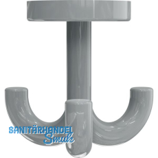 Dreifach-Drehhaken HEWI 477.90.050 H�he 70 mm, Polyamid felsgrau gl�nzend