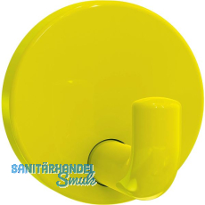 Mantelhaken HEWI 801.90.010 Höhe 40 mm, Polyamid senfgelb glänzend Mantelhaken HEWI 801.90.010 Höhe 40 mm, Polyamid senfgelb glänzend