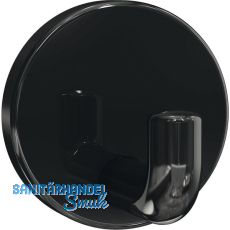 Mantelhaken HEWI 801.90.010 Höhe 40 mm, Polyamid tiefschwarz glänzend Mantelhaken HEWI 801.90.010 Höhe 40 mm, Polyamid tiefschwarz glänzend