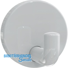 Mantelhaken HEWI 801.90.010 H�he 40 mm, Polyamid lichtgrau gl�nzend