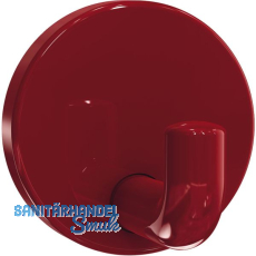 Mantelhaken HEWI 477.90.010 H�he 50 mm, Polyamid rubinrot gl�nzend