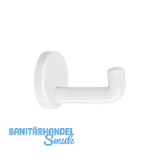 Mantelhaken HEWI 477.90.030 H�he 70 mm, Tiefe 100 mm, Polyamid reinwei�