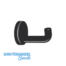 Mantelhaken HEWI 477.90.030 H�he 70 mm, Polyamid tiefschwarz gl�nzend