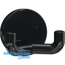Mantelhaken HEWI 477.90.025 H�he 50 mm, Polyamid tiefschwarz gl�nzend