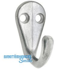 Einfachhaken Bata Breite 20 mm, H�he 41 mm, Aluminium poliert