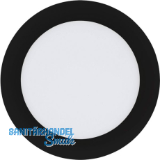 EGLO Einbauleuchte Fueva-Z Ø165mm schwarz EGLO Einbauleuchte Fueva-Z Ø165mm schwarz