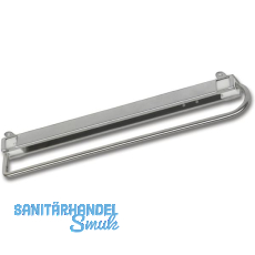 Kleiderbügelhalter-Auszug 450 mm Stahl silberfarbig Kleiderbügelhalter-Auszug 450 mm Stahl silberfarbig