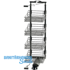 VS TAL Gate Hochschrankauszug Set Classic 1200 - 1450 mm KB 450 mm Lava VS TAL Gate Hochschrankauszug Set Classic 1200 - 1450 mm KB 450 mm Lava