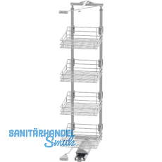 VS TAL Gate Hochschrankauszug Set Classic 1450 - 1700 mm KB 450 mm Silber VS TAL Gate Hochschrankauszug Set Classic 1450 - 1700 mm KB 450 mm Silber