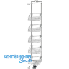 VS TAL Gate Hochschrankauszug Set Classic 1900 - 2140 mm KB 450 mm Silber VS TAL Gate Hochschrankauszug Set Classic 1900 - 2140 mm KB 450 mm Silber