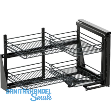VS COR Fold Eckauszug Set Classic KB 900 mm rechts Lava VS COR Fold Eckauszug Set Classic KB 900 mm rechts Lava