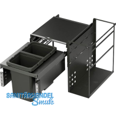 VS ENVI Water Abfalltrennsystem KB 600 mm 2 x 10 L Lava VS ENVI Water Abfalltrennsystem KB 600 mm 2 x 10 L Lava