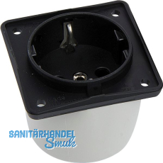 BERKER Integro Steckdose schwarz konfektioniert ohne Rahmen BERKER Integro Steckdose schwarz konfektioniert ohne Rahmen