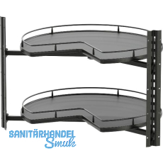 VS COR Wheel Pro Eckschrank-Drehboden 3/4-Kreis KB 900 mm Premea Lava VS COR Wheel Pro Eckschrank-Drehboden 3/4-Kreis KB 900 mm Premea Lava