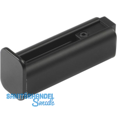 DOMUS LINE Handtuchhalter zu Spiegel IO-D schwarz