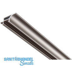 ALUMIS LED-Griffprofil OUT 5000 mm Aluminium Edelstahl Effekt