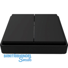 SIRO PushPower Aufbauschalter 55 4-fach schwarz SIRO PushPower Aufbauschalter 55 4-fach schwarz