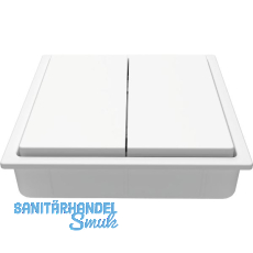 SIRO PushPower Einbauschalter 55 4-fach weiß SIRO PushPower Einbauschalter 55 4-fach weiß