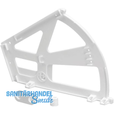 Schuhschrank-Kippbeschlag 2 F�cher Kunststoff wei�