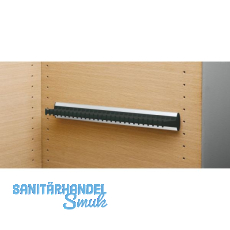 SERVETTO Krawattenhalter Modell D Aluminium/Kunststoff schwarz