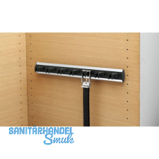 SERVETTO Gürtelhalter Modell P, Aluminium/Kunststoff schwarz SERVETTO Gürtelhalter Modell P, Aluminium/Kunststoff schwarz