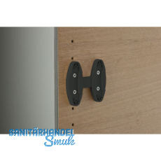 SERVETTO Self System Distanzstück Kunststoff schwarz SERVETTO Self System Distanzstück Kunststoff schwarz