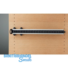 SERVETTO Self System Krawattenhalter Modell A Aluminium/Kunststoff schwarz SERVETTO Self System Krawattenhalter Modell A Aluminium/Kunststoff schwarz