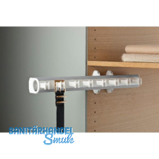 SERVETTO Self System Gürtelhalter Modell M Aluminium/Kunststoff weiß SERVETTO Self System Gürtelhalter Modell M Aluminium/Kunststoff weiß