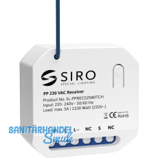 SIRO PushPower Empfänger SWITCH 230 V SIRO PushPower Empfänger SWITCH 230 V