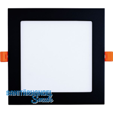 MCLED Einbauleuchte ToroS 15W 4000K 172x172mm schwarz