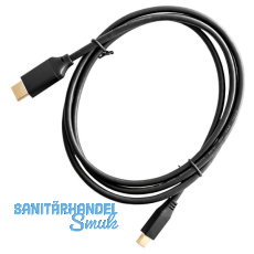 Datenkabel Mini DisplayPort auf DisplayPort 1500 mm schwarz Datenkabel Mini DisplayPort auf DisplayPort 1500 mm schwarz