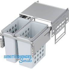 VS WASH Einbau-Wäschesammler Space Pro KB 500 mm Weiß VS WASH Einbau-Wäschesammler Space Pro KB 500 mm Weiß