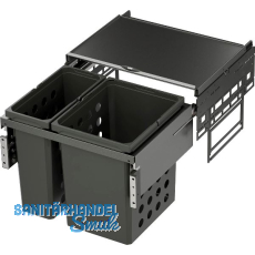 VS WASH Einbau-Wäschesammler Space Pro KB 600 mm Lava VS WASH Einbau-Wäschesammler Space Pro KB 600 mm Lava