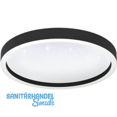 EGLO Deckenleuchte Montemoleros-Z �420 mm schwarz