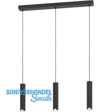 EGLO Hängeleuchte Balamorta-Z 3x3,7W schwarz EGLO Hängeleuchte Balamorta-Z 3x3,7W schwarz