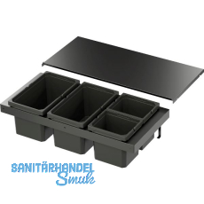 VS ENVI Flex XS-216 Abfalltrennsystem KB 900 mm 2 x 13/2 x 6 Liter Lava VS ENVI Flex XS-216 Abfalltrennsystem KB 900 mm 2 x 13/2 x 6 Liter Lava