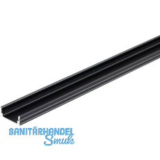 BILTON Aluminium Aufbauprofil BLine-S ON 3000 mm schwarz eloxiert